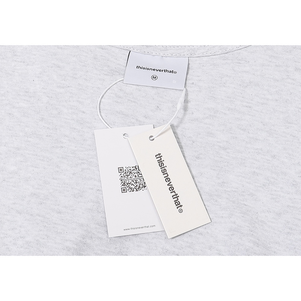 Áo Thun Tay Ngắn In Chữ THISISNEVERTHAT T-Logo 9 Màu Đen Cho Nam Và Nữ