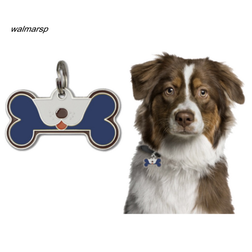 Thẻ ID Hợp Kim Kẽm Hình Xương Chống Thất Lạc Cho Thú Cưng