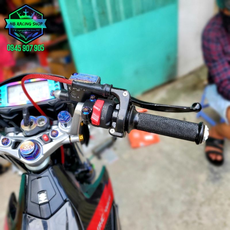 Cùm Tăng TZM Tặng Dây Ga Ốc lắp Chính Hãng Yamaha.NB Racing Shop