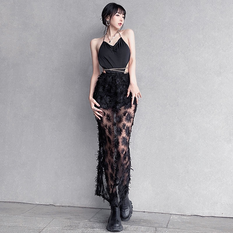 Rapcopter Bộ Đồ Bơi Hai Dây Song Jiya Phong Cách Hàn Quốc + Chân Váy Khâu Hợp Thời Trang Dành Cho Bạn Gái Bán Chạy