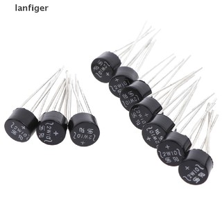 Lanf 10PCS 2W10 2A Bridge Diode Rectifier EN
