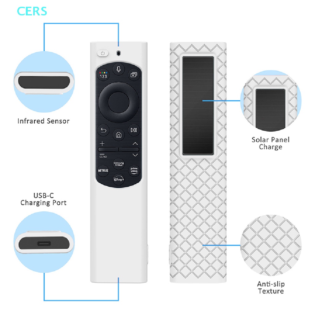 Vỏ Bọc Silicone Cho Điều Khiển Từ Xa Của TV Samsung BN59 Series RS
