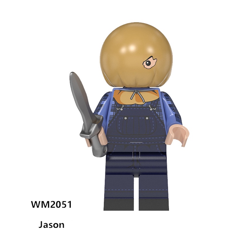 Đồ Chơi Mô Hình Lính Cứu Hỏa Zombie Mini Bằng Gỗ Cho Lễ Halloween