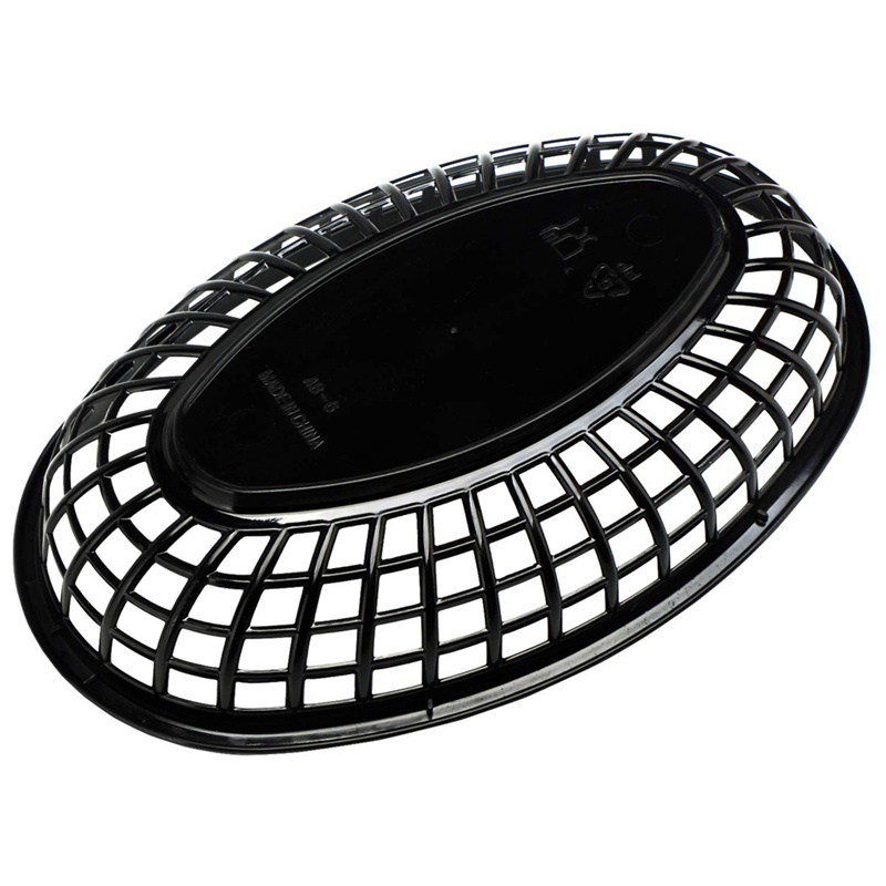 Set 24 Khay Đựng Thức Ăn Màu Đen Tiện Dụng Cho Nhà Hàng / Quán Bar