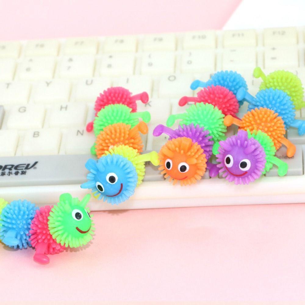 Đồ Chơi Tương Tác Bằng Cao Su Hình Sâu Bướm AARON1 Cho Mèo Cưng