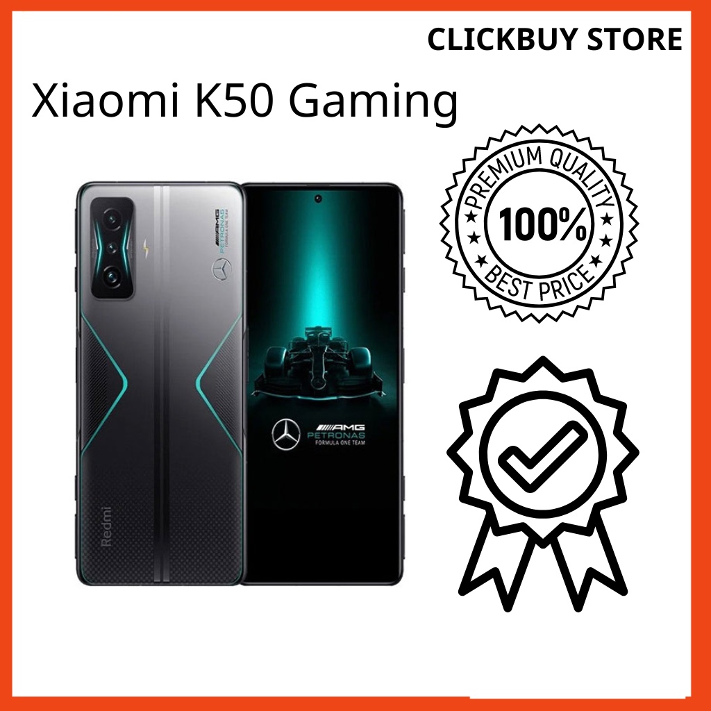 Điện thoại Xiaomi Redmi K50 Gaming 8/128GB - Máy mới nguyên seal fullbox - Bảo hành 12 tháng- Lỗi 1 đổi 1