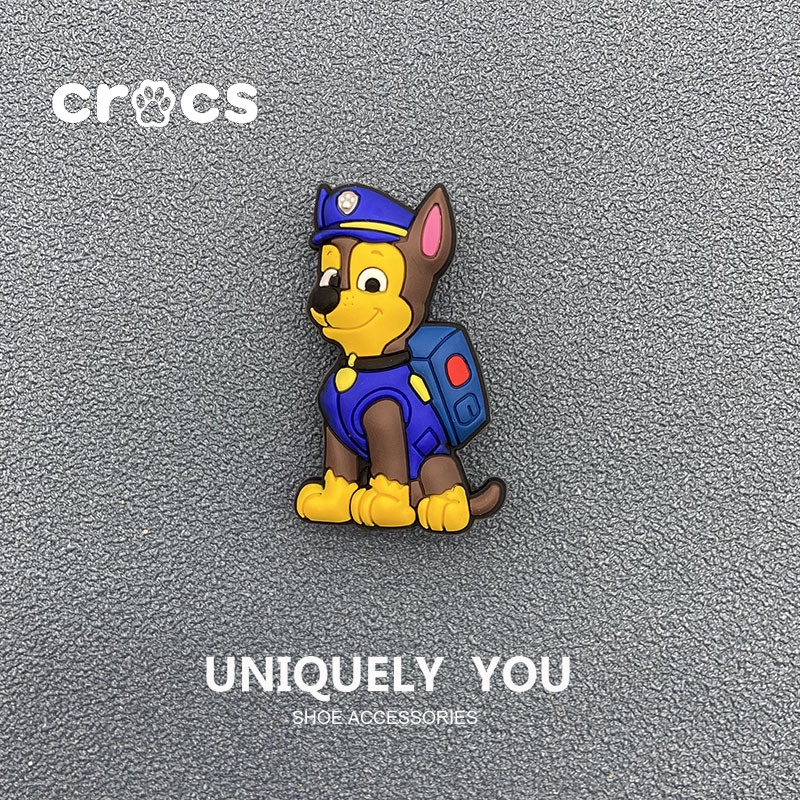 CROCS Móc Khóa Giày Crocss jibbitz charms Patrol Họa Tiết Nhân Vật Hoạt Hình