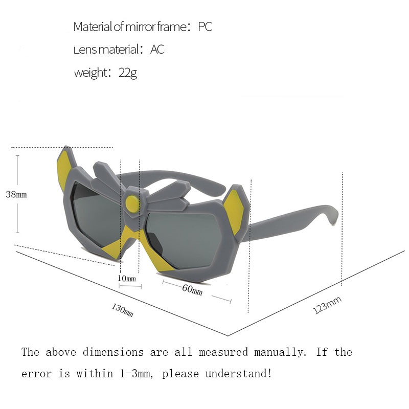 Kính Mát Marvel Chống Tia UV / Chống Tia UV Họa Tiết Hoạt Hình Dễ Thương Cho Bé
