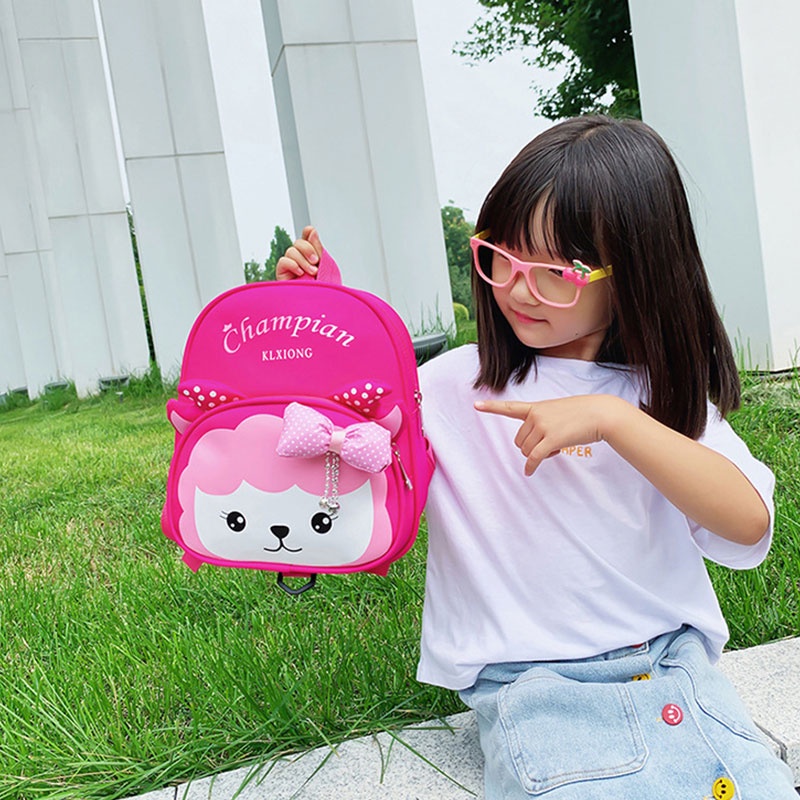 Ba Lô Đi Mẫu Giáo Có Dây Chống Thất Lạc Dễ Thương Xinh Xắn Dành Cho Bé 1-5 Tuổi
