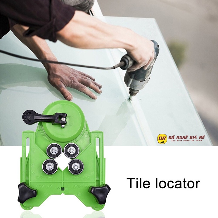 Dụng cụ cố định mũi khoan kính gạch men chống trượt