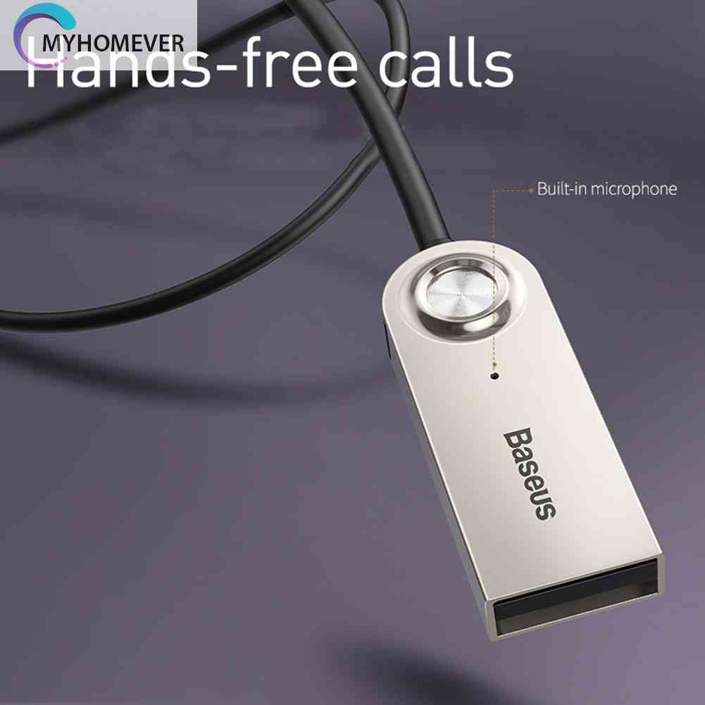 Cáp Chuyển Đổi Âm Thanh Baseus USB Bluetooth 5.0 Cho Loa Xe Hơi
