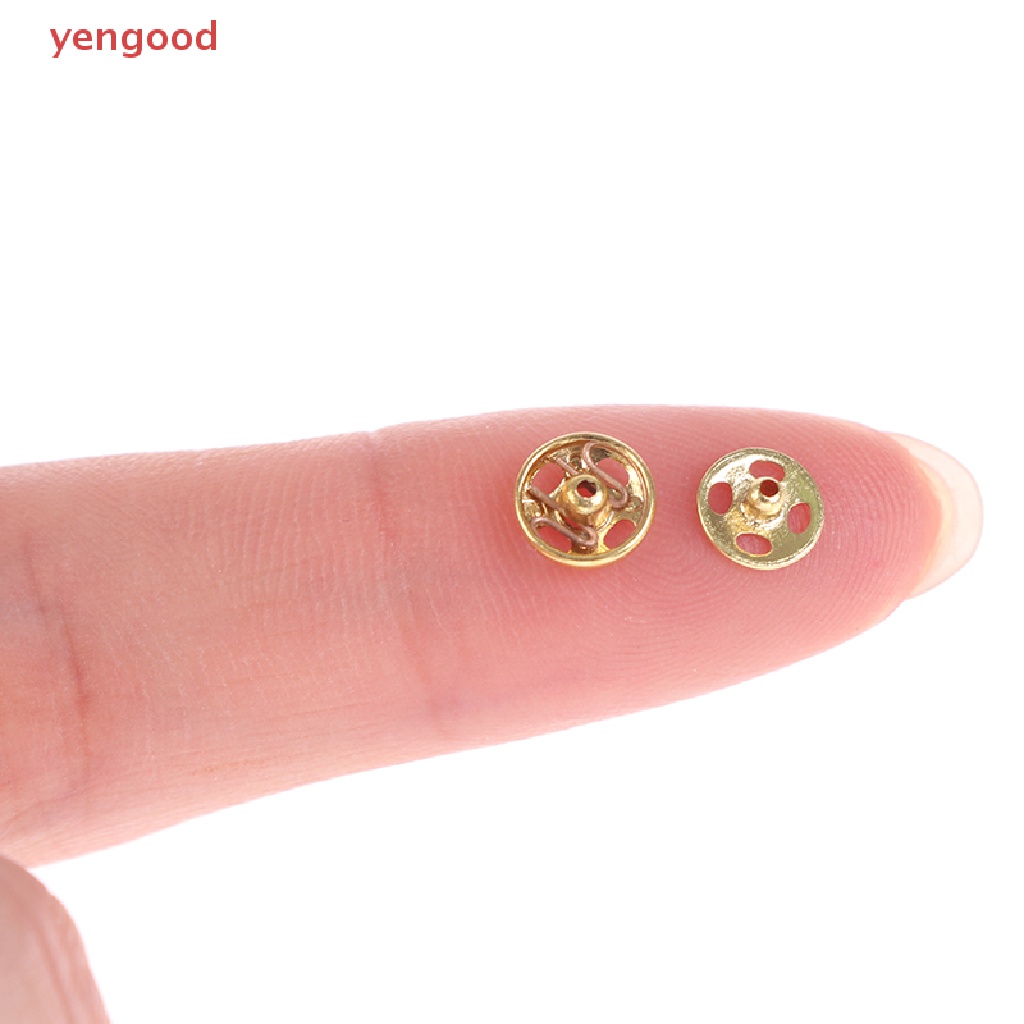 Bộ 24 Nút Khóa Mini Tỉ Lệ 1 / 6 Cho Quần Áo Búp Bê