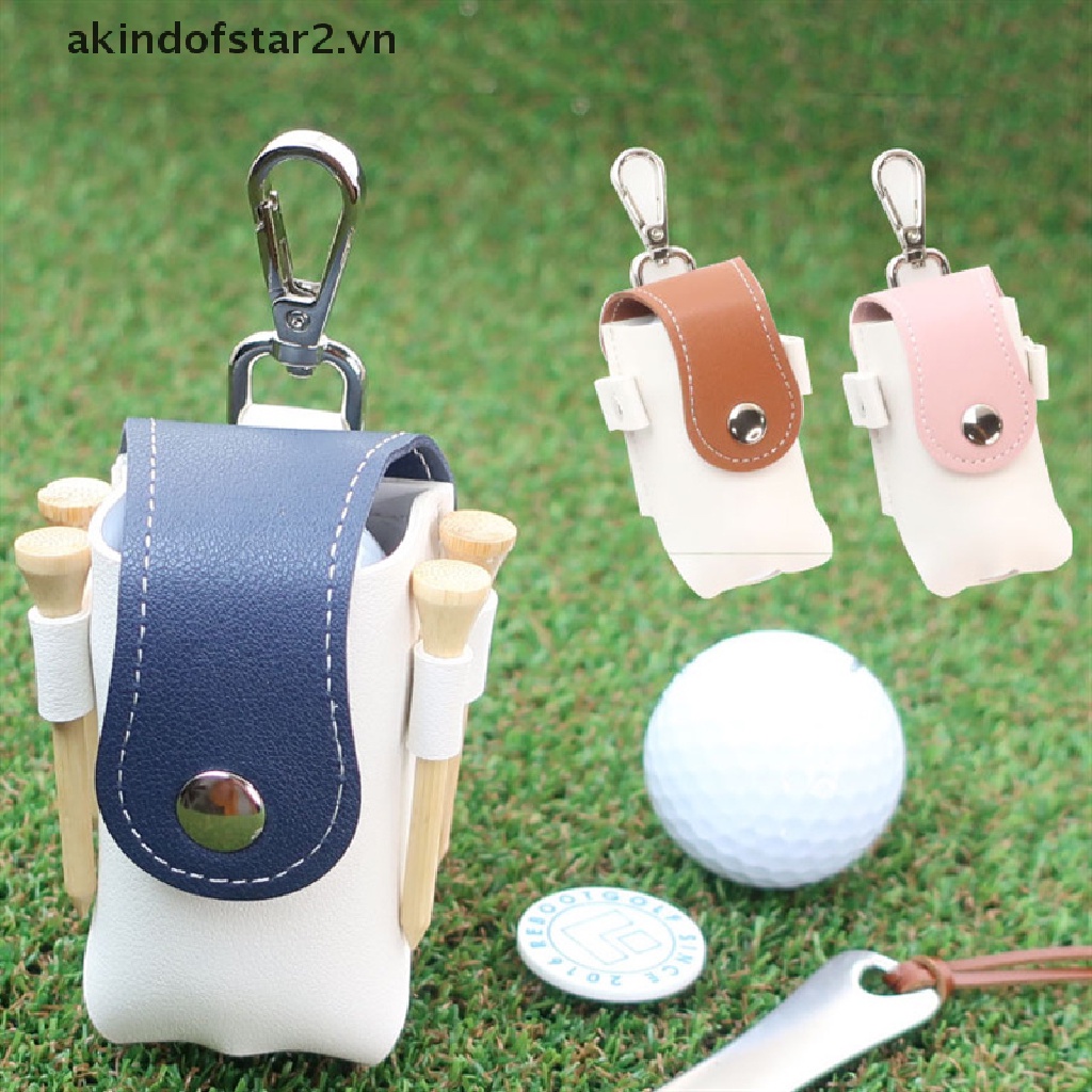 Túi Da PU Đựng Bóng golf Đeo Thắt Lưng akindofstar2.vn {akindofstar2} akindofstar2}