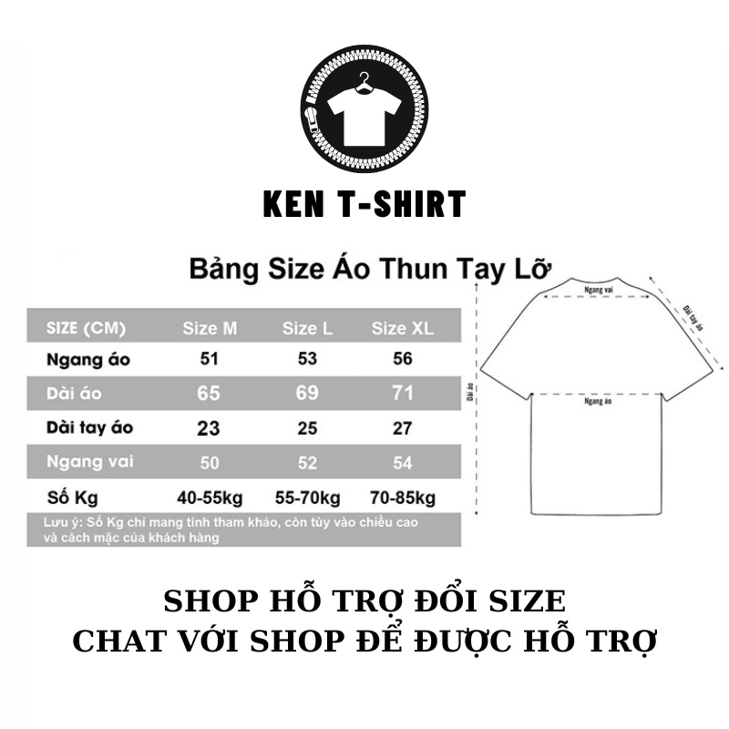 Áo Thun Nữ Form Rộng Tay Lỡ Cô Gái Trung Hoa, Áo Thun Ken T-Shirt 971 | BigBuy360 - bigbuy360.vn