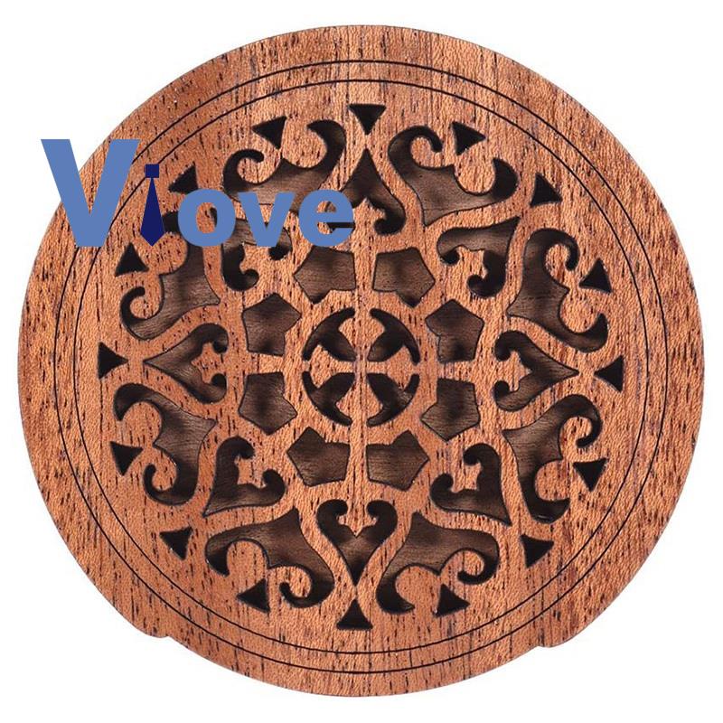 Khối Gỗ Che Lỗ Âm Thanh Cho Đàn Guitar EQ Acoustic Folk 2