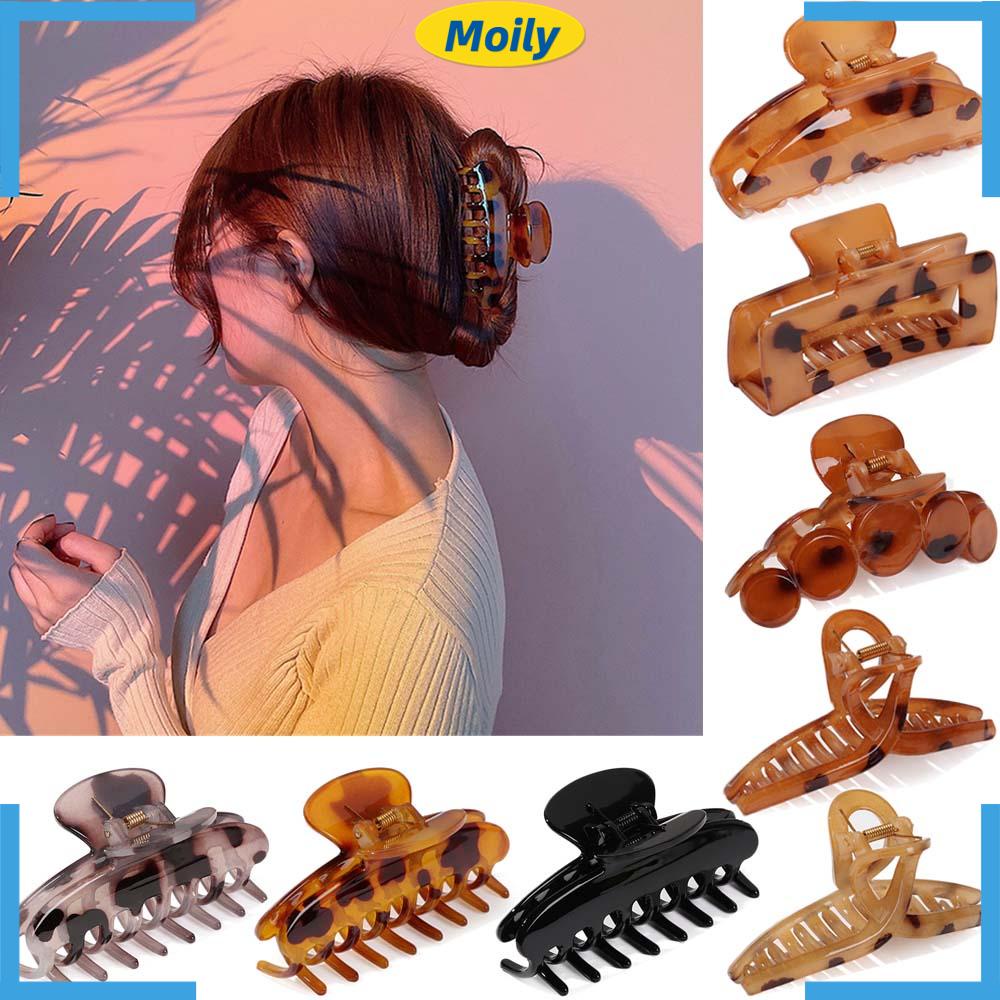 Kẹp Tóc Họa Tiết Da Báo Nhiều Màu Thời Trang Cho Nữ