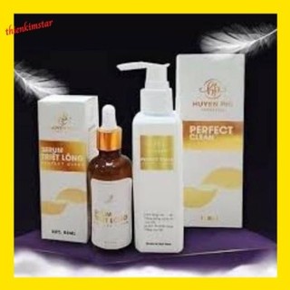 Combo kem tẩy lông huyền phi , serum triệt lông huyền phi