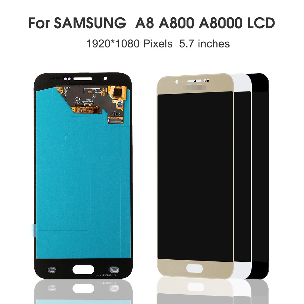Zin OLED Màn Hình điện thoại Cho SAMSUNG A8 2015 A800 A8000 A800F LCD thay thế màn hình