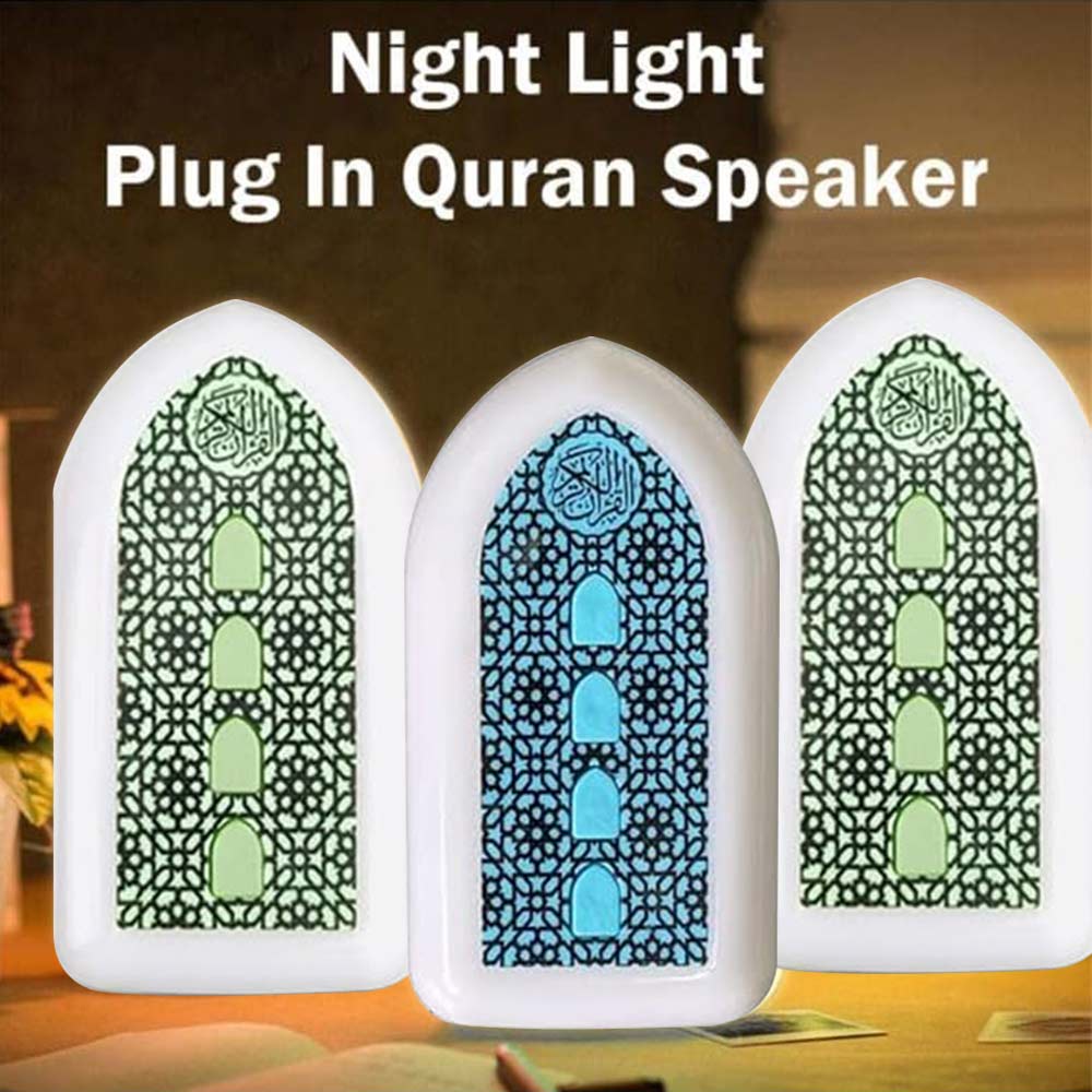 NEW Mini Koran player with LED light quran speaker zikir plug ZK3S