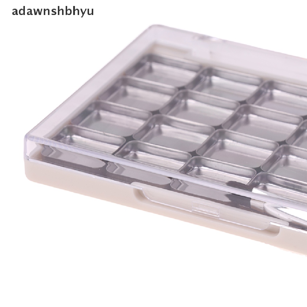 1 Bảng Phấn Trang Điểm adawnshbhyu Từ Tính DIY Kèm 20 Đĩa Sắt Và Cọ Tiện Dụng