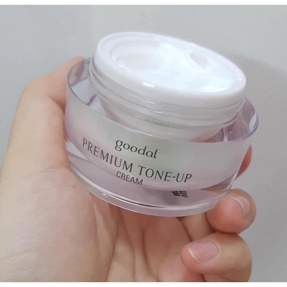 Kem Dưỡng Trắng Da Ốc Sên Goodal Premium Snail Tone Up Cream 30ml Hàn Quốc