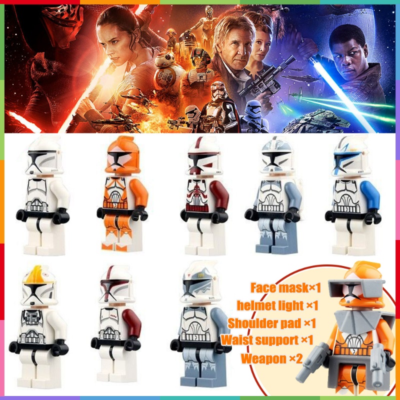 Mô Hình Nhân Vật Người Lính Trooper Trong Phim Star Wars