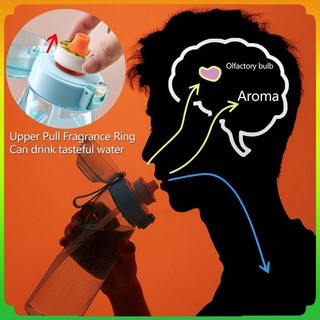 Bình đựng nước air up bình đựng nước có hương vị 650ml bình đựng nước có hương vị air up ngoài trời tiện dụng có dây móc uống trực tiếp không calo đường
