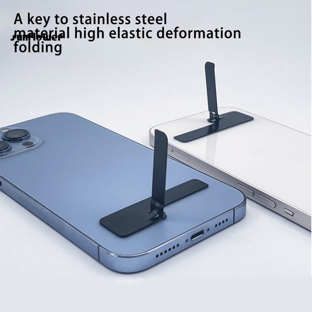 Giá Đỡ Điện Thoại Mini Bằng Thép Không Gỉ Có Thể Gấp Gọn Tiện Dụng