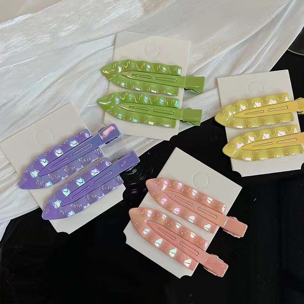 Kẹp Tóc Kim Loại Màu Kẹo Kiểu Gợn Sóng 2Life Cho Nữ