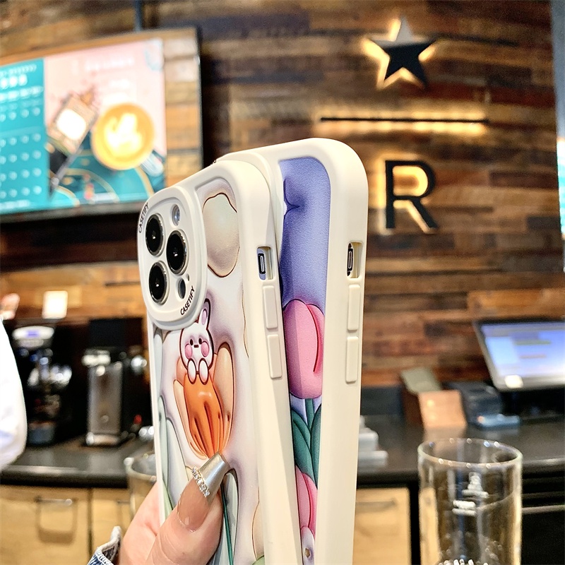 Ốp Điện Thoại Hình Thỏ Cho Vivo V2043 V2026 V2027 V2029 1901 1902 1904 1906 1938 1935 1819 1915 1723 1609 1806 1907 1811 1815 113