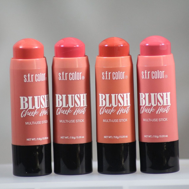 1 Thỏi Kem Má Hồng Tạo Khối Trang Điểm Bắt Sáng HGF JP5VN