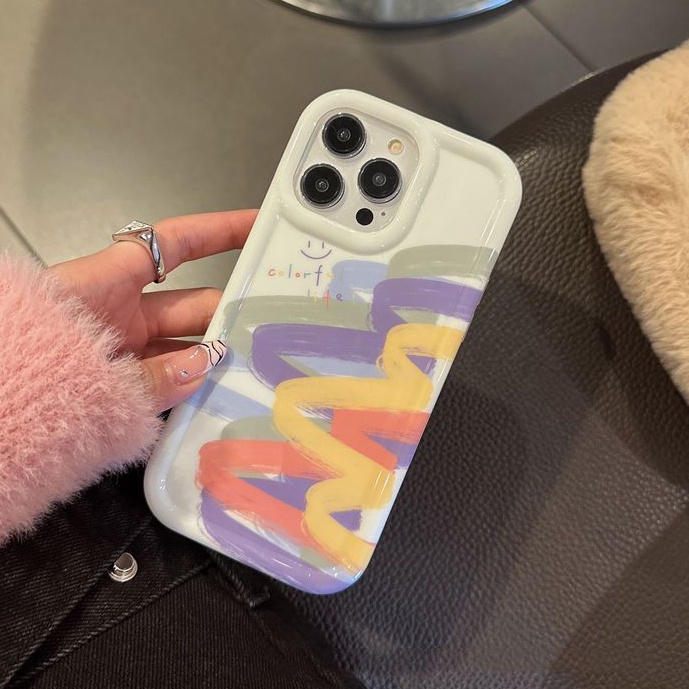 Ốp Điện Thoại Silicon TPU Mềm Trong Suốt Chống Sốc Nhiều Màu Cho IPhone 14 13 11 12 Pro XS Max X XR 7 + 8 Plus