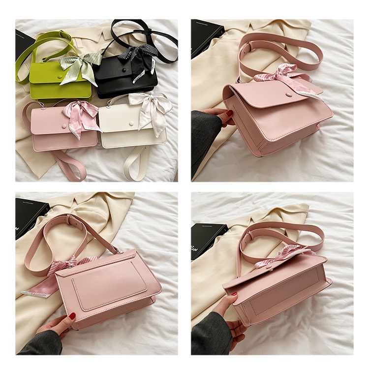 Túi Đeo Chéo Dáng Vuông Nhỏ Đơn Giản Thời Trang Cao Cấp Cho Nữ