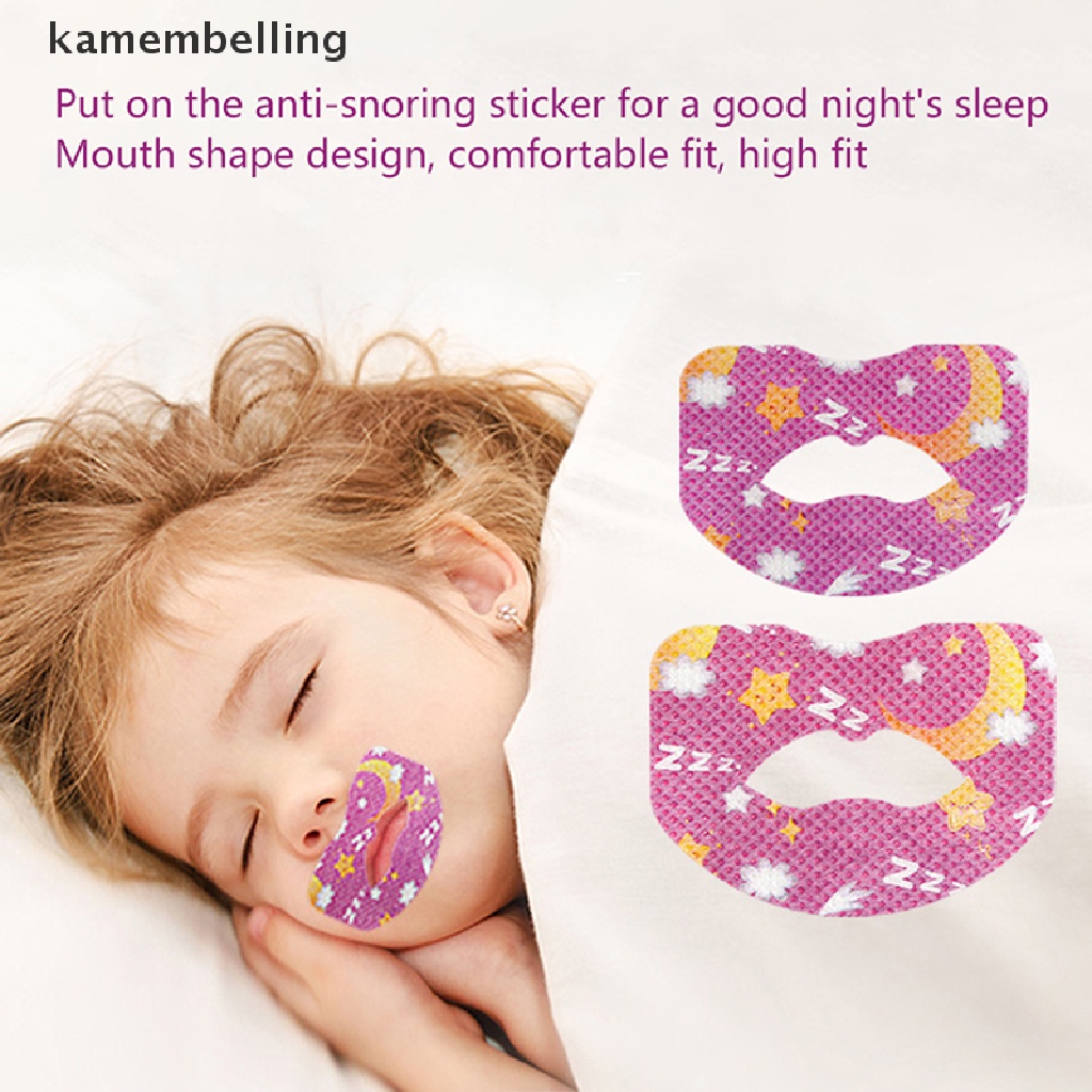 Set 30 Miếng Dán Chống Ngáy Khi Ngủ Dành Cho Người Lớn Và Trẻ Em