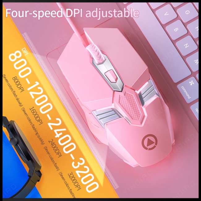 Chuột Quang Chơi Game Zevaret 3200DPI G12 6 Nút Bấm Chuyên Nghiệp