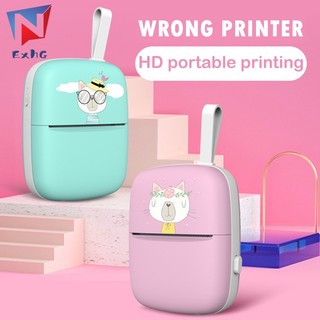 Máy In Nhiệt Mini Không Dây Kết Nối Bluetooth Di Động Tiện Dụng Cho Máy In Giấy Ghi Nhớ Tại Nhà / Văn Phòng