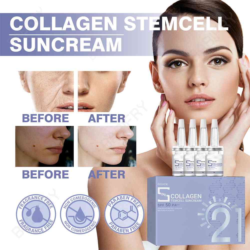 Kem chống nắng body 20ml Chứa Collagen Protein Cho Nữ
