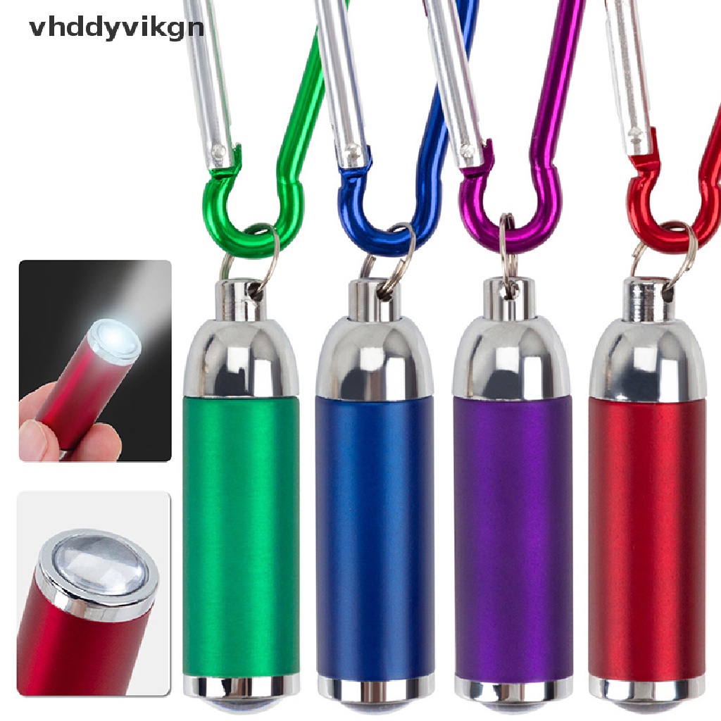 Móc Khóa Đèn Pin LED Mini Siêu Sáng Tiện Dụng