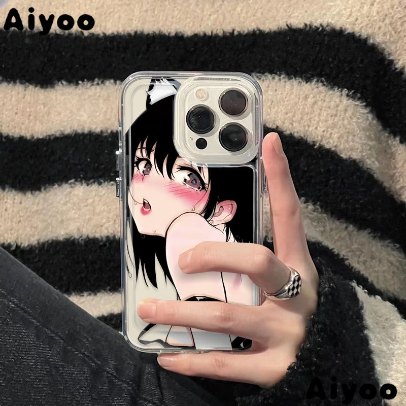 ✅Ốp Điện Thoại Mềm Chống Sốc Họa Tiết Cáo Hoạt Hình Cho iPhone14 / 13promax 12 / 11 7 / 8plus EP54