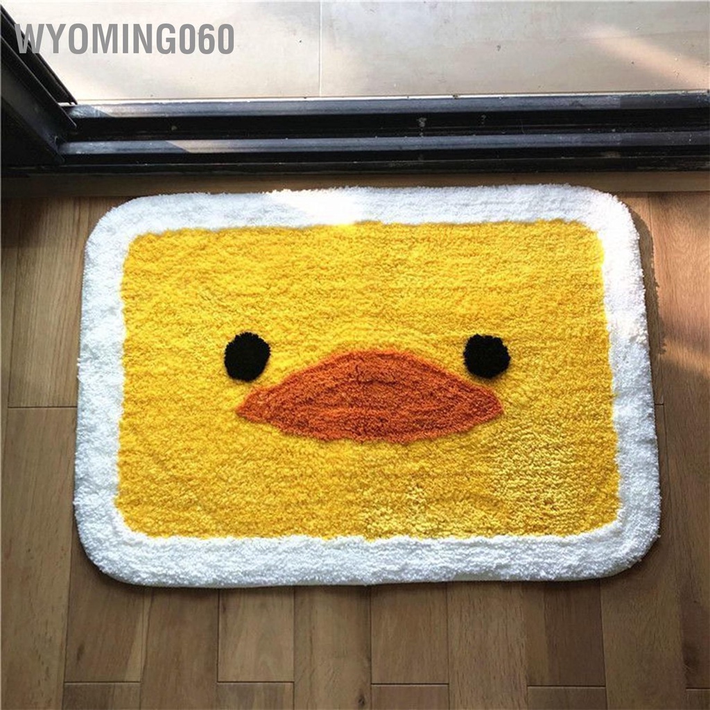 [Hàng Sẵn] Thảm Nhà Tắm Thảm Chống Trơn Trượt Cửa Thảm Phòng Ngủ Dễ Thương Thảm Cửa Hộ Gia Đình Hút Chăn Nước Thảm Sàn Nhà Tắm【Wyoming060】