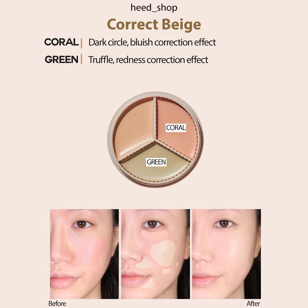 Kem Che Khuyết Điểm Ba Lớp Hoàn Hảo / Quà Tặng Miễn Phí