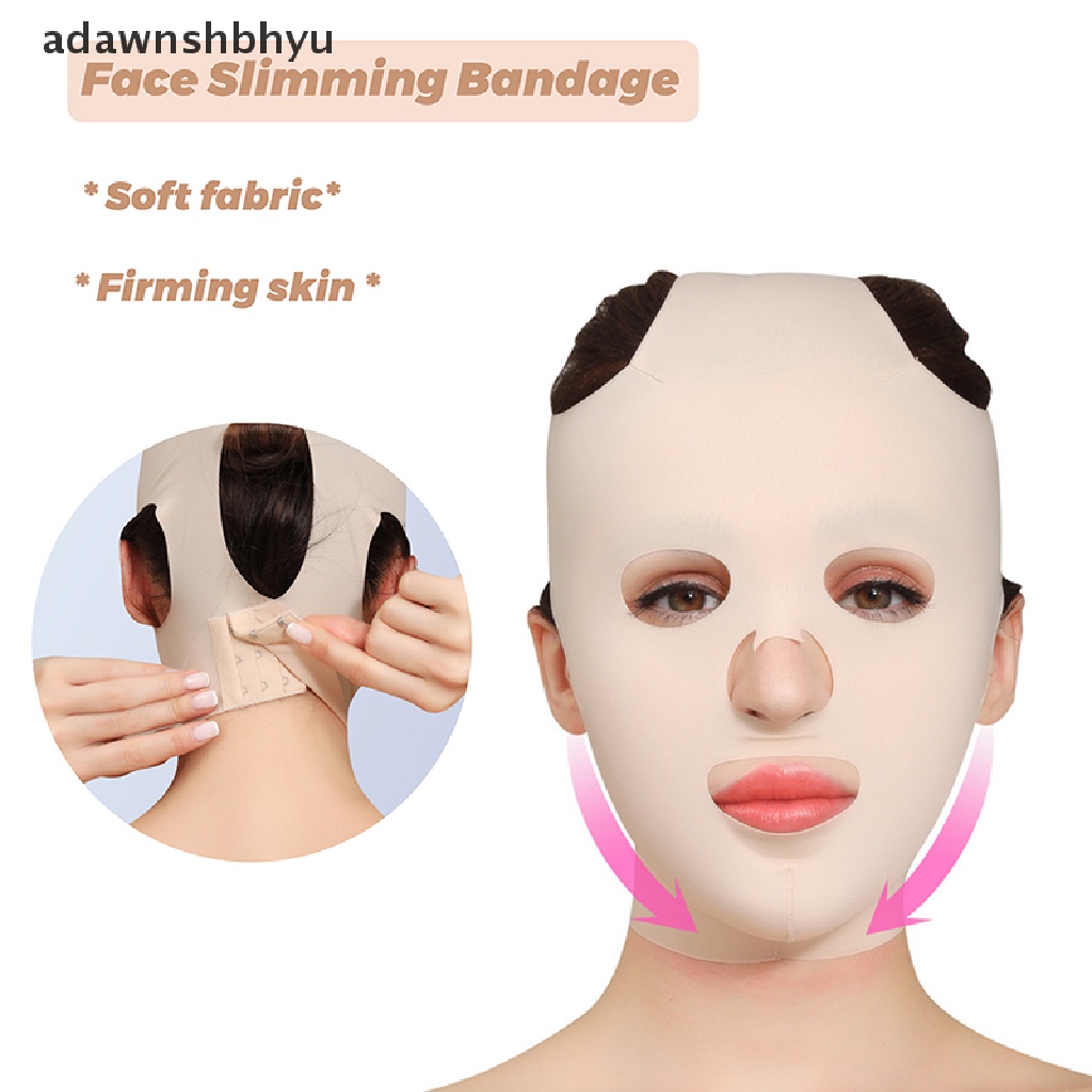 Đai Định Hình Khuôn Mặt Chữ V Đàn Hồi Dành Cho Nữ