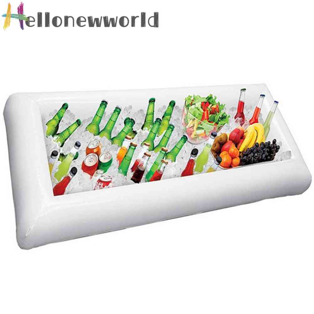 Khay Bơm Hơi Đựng Đá / Salad / Thức Uống Đa Ứng Dụng Cho Hoạ