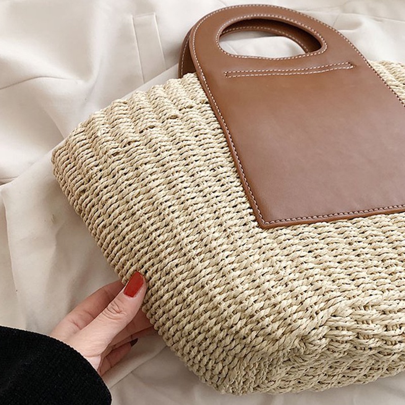 Túi Xách Tay Sức Chứa Lớn Phong Cách Mùa Hè Cho Nữ