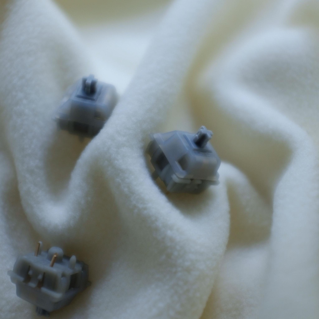 Switch Gateron Pure Berry x Modern Grey Linear Switch | Công tắc bàn phím cơ