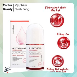 Lăn khử mùi Angel's Liquid Glutathione + Niacinamide Fresh Deodorant