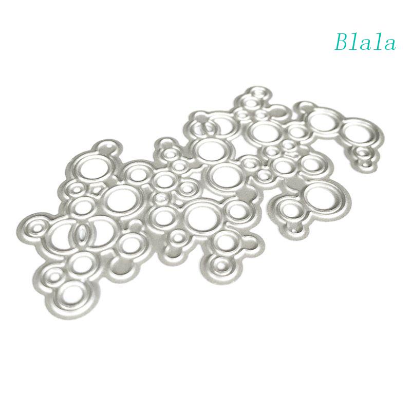 Khuôn Cắt Giấy Làm Từ Kim Loại Hình Tròn In Chữ Trang Trí Scrapbook