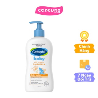 Sữa dưỡng da trẻ em tinh chất hoa cúc Cetaphil Baby Daily Lotion 400ml