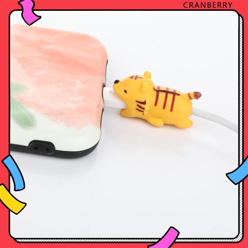 1 Phụ Kiện Bảo Vệ Dây Cáp Sạc Điện Thoại Hình Thú Dễ Thương-CY