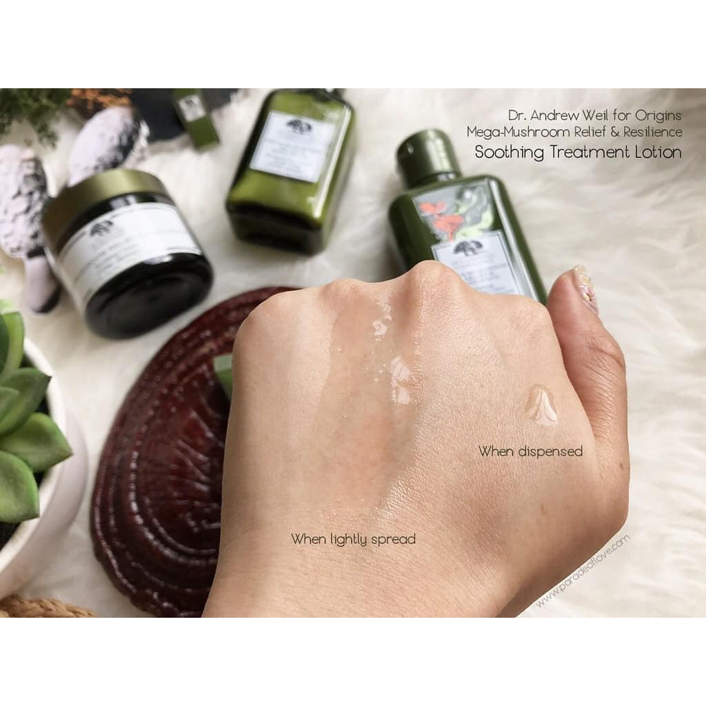 Toner Nấm Origins Mega-Mushroom Relief Soothing Treatment Lotion Cho Da Nhạy Cảm 30ml 200ml